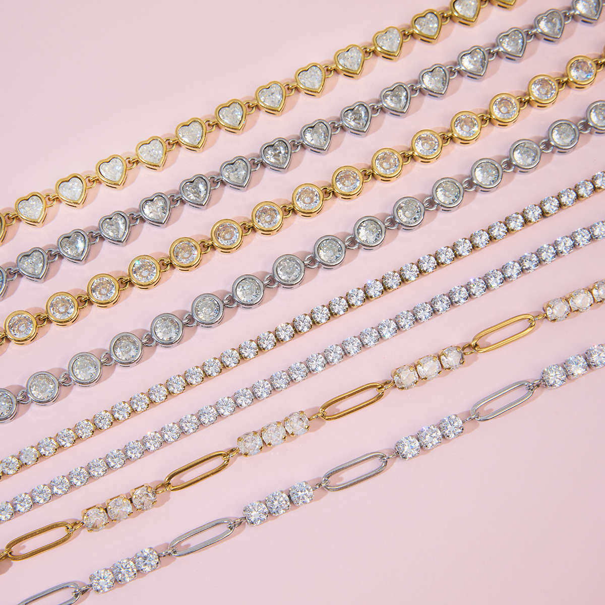 Elenys Crystal Dot zapínání detail